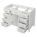 Bathroom Vanity Cabinet Only With 2 Soft Close Doors And 8 Drawers