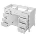 Bathroom Vanity Cabinet Only With 2 Soft Close Doors And 8 Drawers