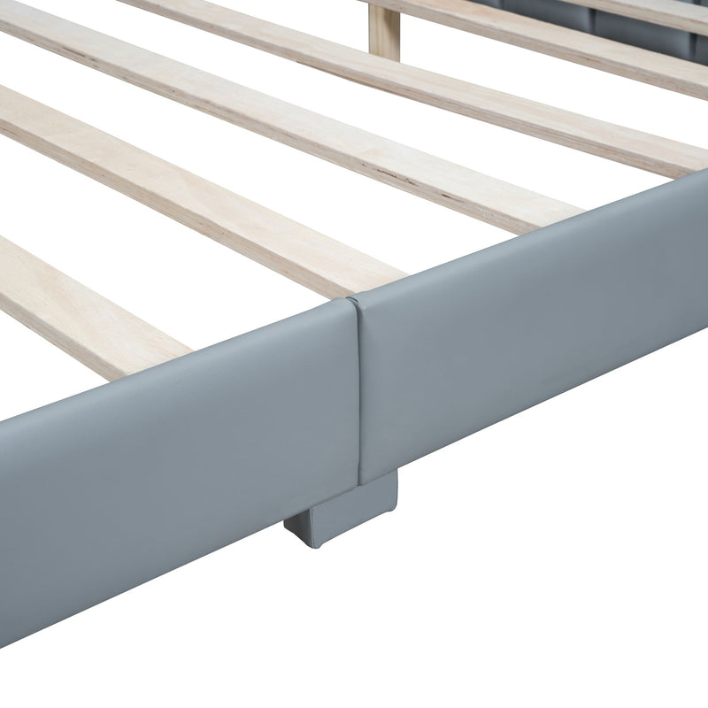 Upholstered Platform Bed, Mother & Child Bed