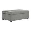 Twin Size Folding Ottoman Sleeper Bed With Mattress Convertible Guest Bed