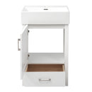 Bathroom Vanity With Sink, Frame And Drawer