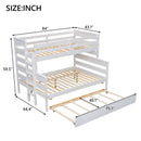 Detachable Design Bunk Bed With Ladder