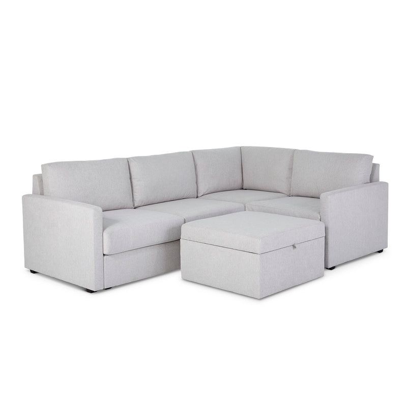 Flex - Sectional, Storage Ottoman