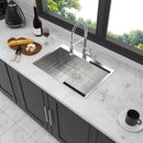 Stainless Steel Drop In Kitchen Sink, Topmount