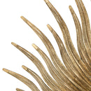 Retro DesignSunburst Metal Wall Mirror Decorative Mirror For A Bedroom Dressing Room, Hallway Or Living Space - Gold