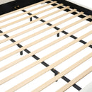 Upholstered Simple Modern Bedroom Bed With Curved Headboard