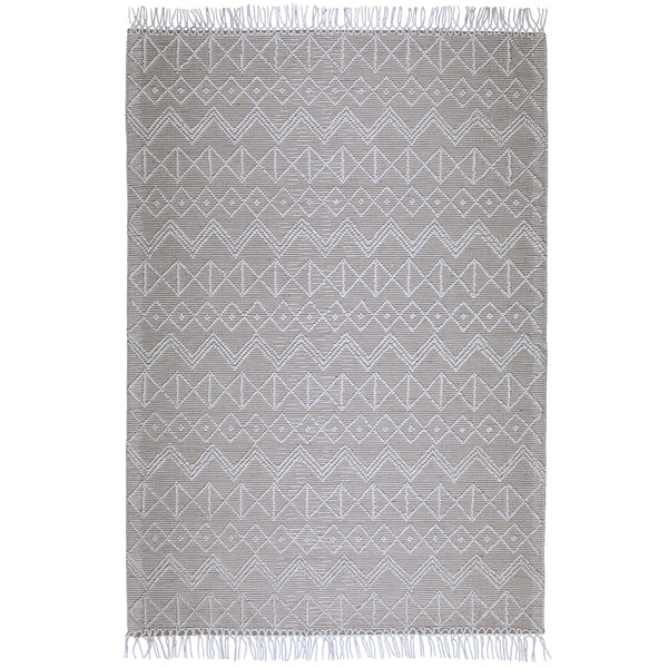 Orton - 6' X 9' Area Rug - Ivory / Taupe