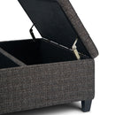 Harrison - Upholstered Coffee Table Storage Ottoman