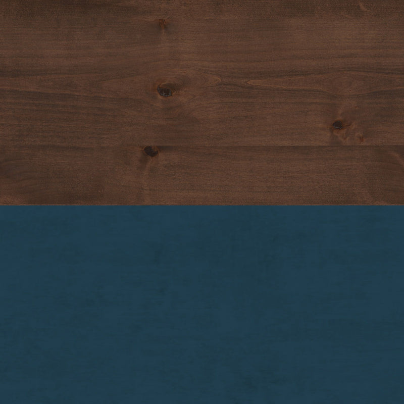 Nantucket - Drawer File - Blue Denim, Whiskey