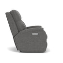 Penn - Power Rocking Recliner With Power Headrest & Lumbar - Dark Gray - Atlantic Fine Furniture Inc