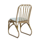 Outdoor Wicker Dining Chairs With Washable Cushion (Set of 2)