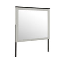 Avery - Mirror With Sleek Frame Large Scale Mirror For Dresser - Beige