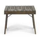 Temptation - Outdoor Foldable Side Table With Slat Design