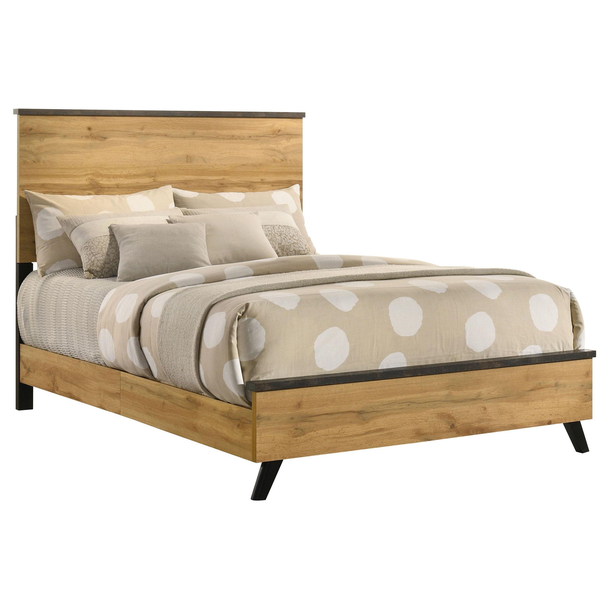 Kaywood 52-inch Full Panel Bed Natural Pine