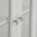 Acadian - Double Door Wall Cabinet - Pure White