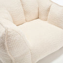 Comfortable Chenille Sofa Chairs With Highly Resilient Foam For Living Rooms And Bedrooms