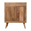 Larissa - T Bar Raised Cabinet - Brown