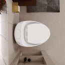 Modern Egg Shape Toilet 1.28 Gpf Single Flush Ceramic