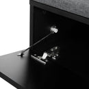 Elegant 2 In 1 Shoe Cabinets With Soft Cushion Versatile Shoe Rack Organizer With Adjustable Shelves