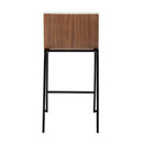 Mason Mara - Contemporary Fixed Height Quality Counter Stool (Set of 2)