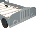Car Shaped Platform Bed With Wheels
