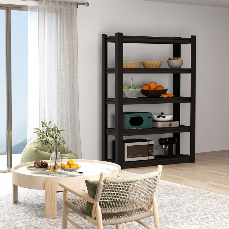 5 Tier Heavy Duty Shelving Unit Adjustable Shelving Units