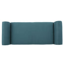 Hayes - Armed Storage Bench With Rolled Arms And Button Tufting