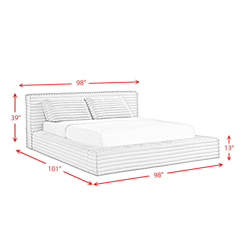 Rosebery - Upholstered Bed With 2 Pillows