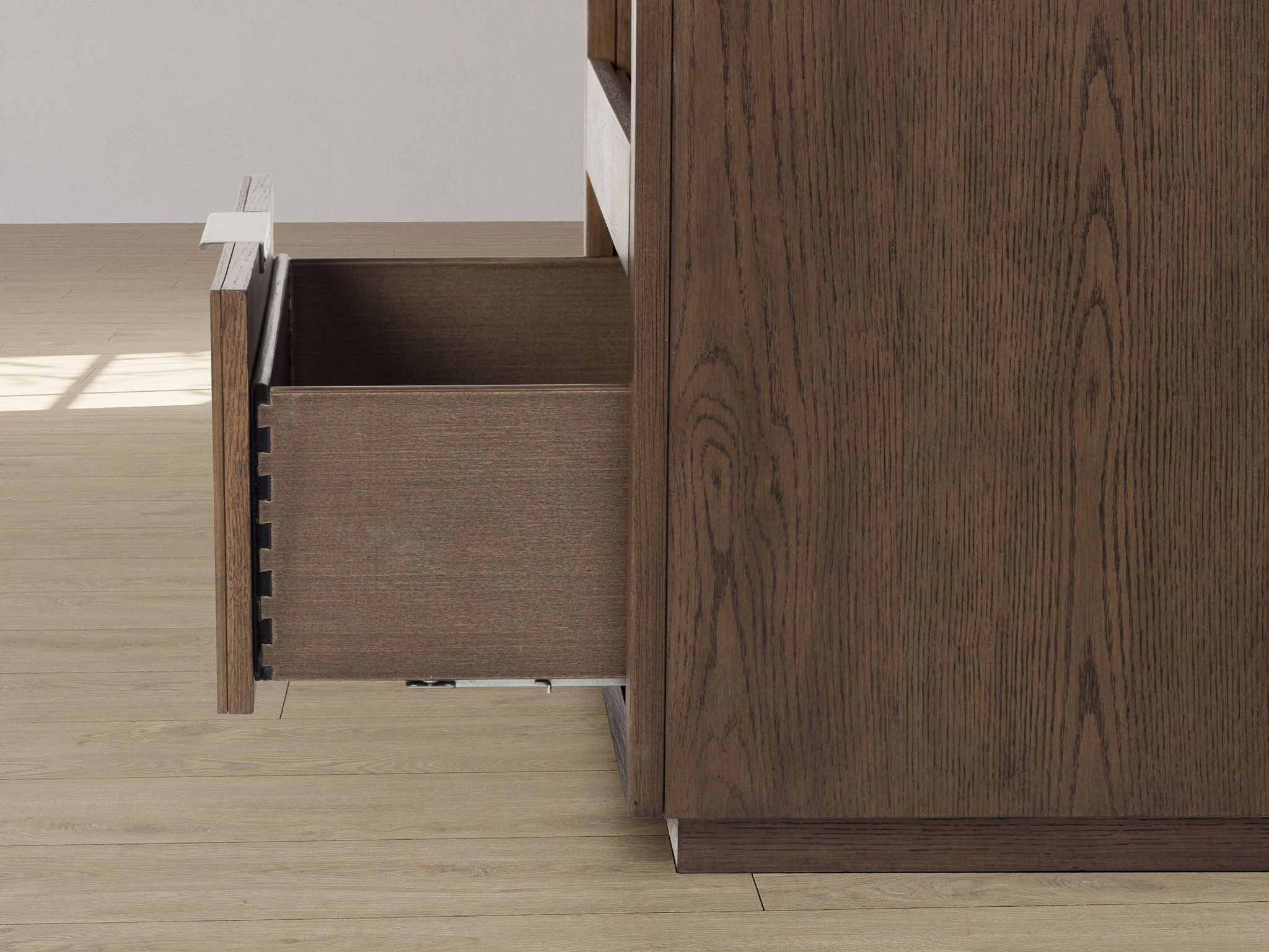 Athens - Open Nightstand - Dark Brown