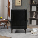 Modern Accent Armchair With Sturdy Wood Legs