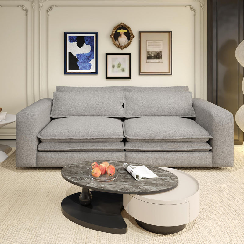 Sleeper Pull Out Sofa Bed, 3 In 1 Convertible Chaise Lounge