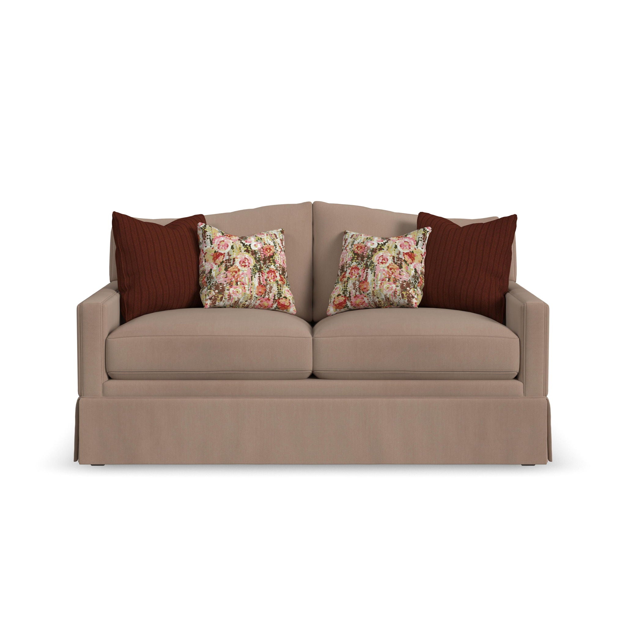 Lottie - Loveseat With Skirt Trim