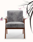 Accent Chair, Classic Mid Century Modern For Extra Seating