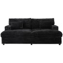 Plush Oversized Double Chaise Lounge Sofa Bed With USB Ports And Cup Holders