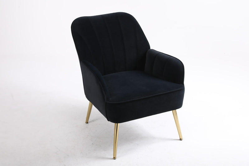 Modern Mid-Century Chair Linen Sherpa Armchair For Living Room Bedroom Office