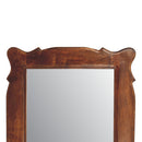 Oblong Mirror Frame - Brown