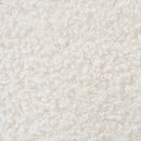 Mid-Century Modern Barrel Accent Chair, Upholstered Kitchen & Dining Room Chairs With Arms, Teddy Velvet Boucle Accent Chairs Side Chairs For Kitchen Living Room Bedroom - White