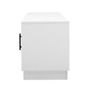 Modern Minimalist TV Stand, Entertainment Center Media Console Cabinet With Adjustable Shelves For Living Room