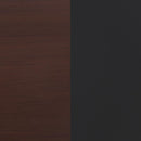 Zimmerlee - 2-Drawer Side Table with Shelf - Rust Brown