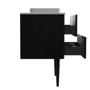 Elena - Modern Bathroom Vanity With Sink With Ample Storage, 2 Soft Close Drawers