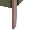 Modern Upholstered Accent Arm Chair With Barrel Back Design