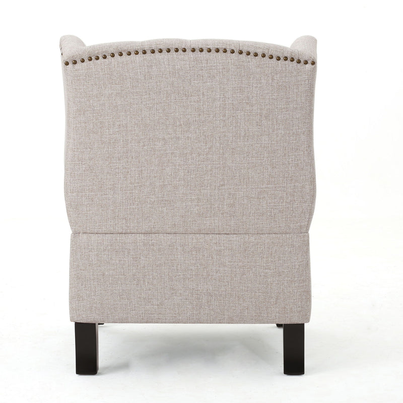 Mid Century Modern Arm Reading Chair For Living Room