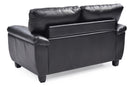 Stylish Loveseat With Padded Arms