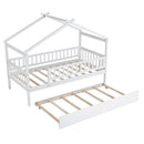 Creativity House Bed With Twin Size Trundle