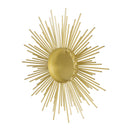 Modern Glam Sunburst Wall Mirror - Gold