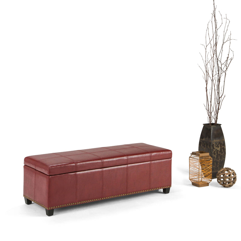 Kingsley - Upholstered Large Storage Ottoman