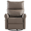 360° Modern Small Rocking Swivel Recliner Chair With Side Pocket