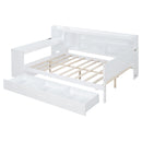 Daybed With 3 Drawers USB Ports And Desk