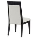 Brookmead - Dining Side Chair (Set of 2) - Ivory / Black