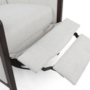 Drury - Contemporary Fabric Upholstered Pushback Recliner